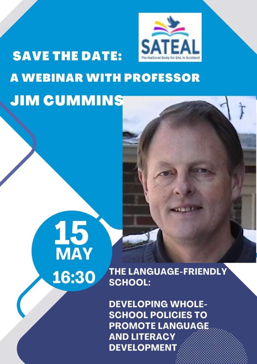 Save the Date: Professor Jim Cummins talk with Bell Foundation and ...