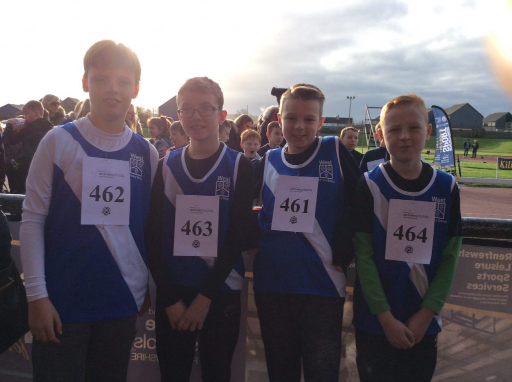 Renfrewshire Schools Road Race West Primary School