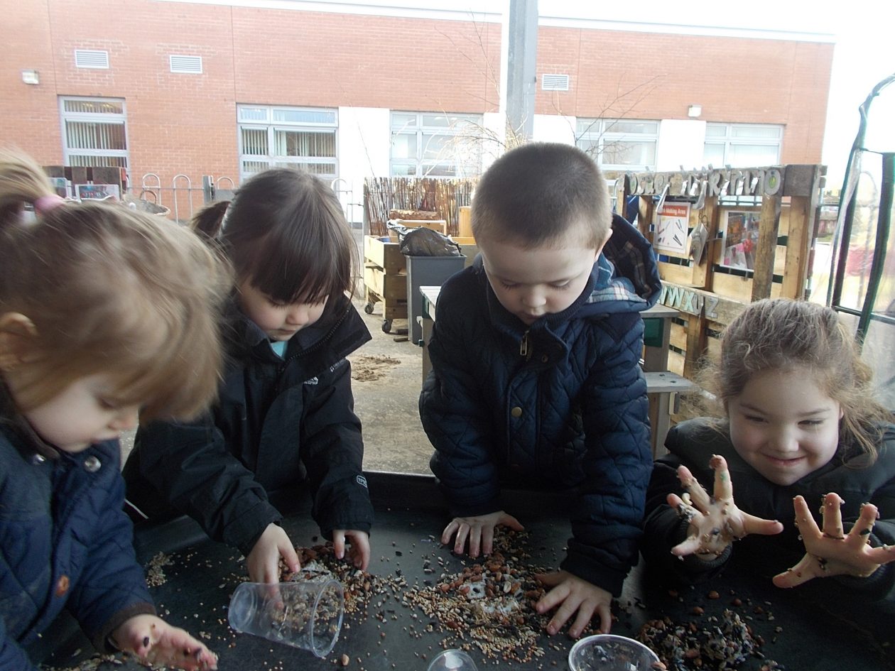 Bird Feeders West Johnstone Early Learning Childcare