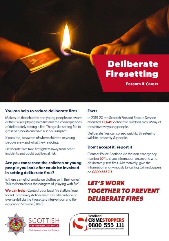 Deliberate Fire Setting