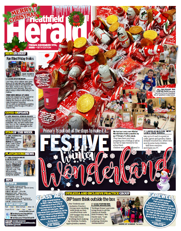 Herald front page 18 | Heathfield Primary & Early Years Centre