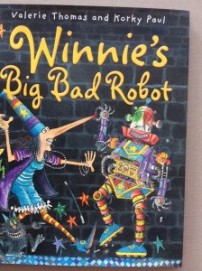Winnie's Big bad Robot cover