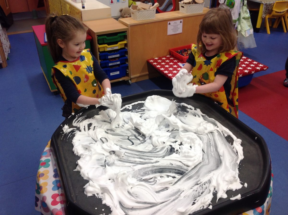 shaving foam