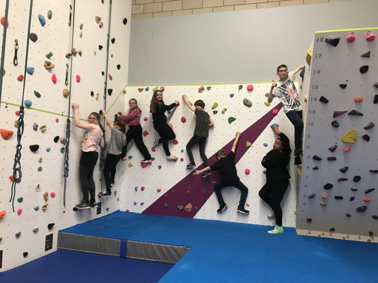 P7 Activities Week – Day 2 – Aith Climbing Wall, Cake Fridge Tearoom ...