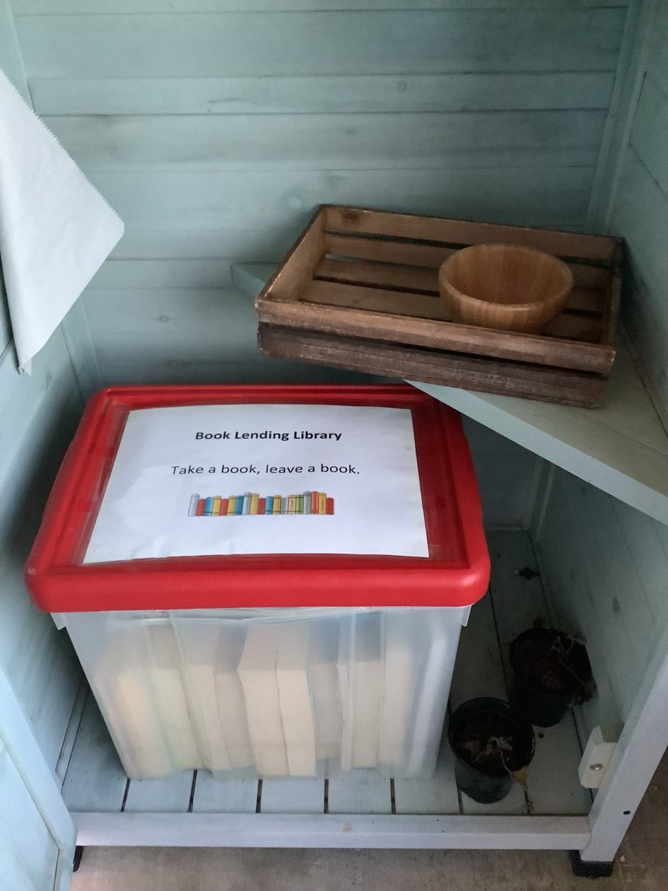 honesty cupboard Cunningsburgh Early Years Term 3 202223