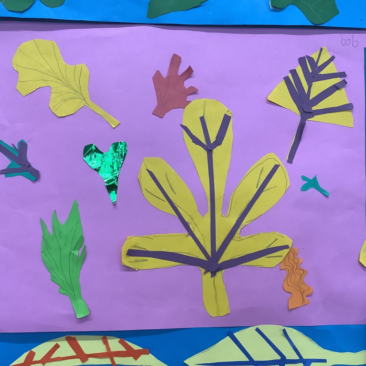 Art Lessons Term 1 Autumn Leaf Collage P4 5 2020 21