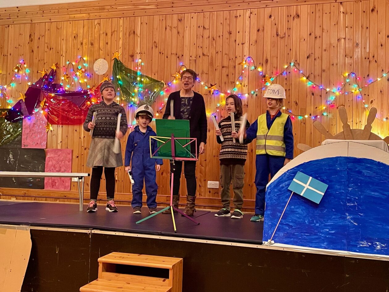 A Fair Isle Nativity