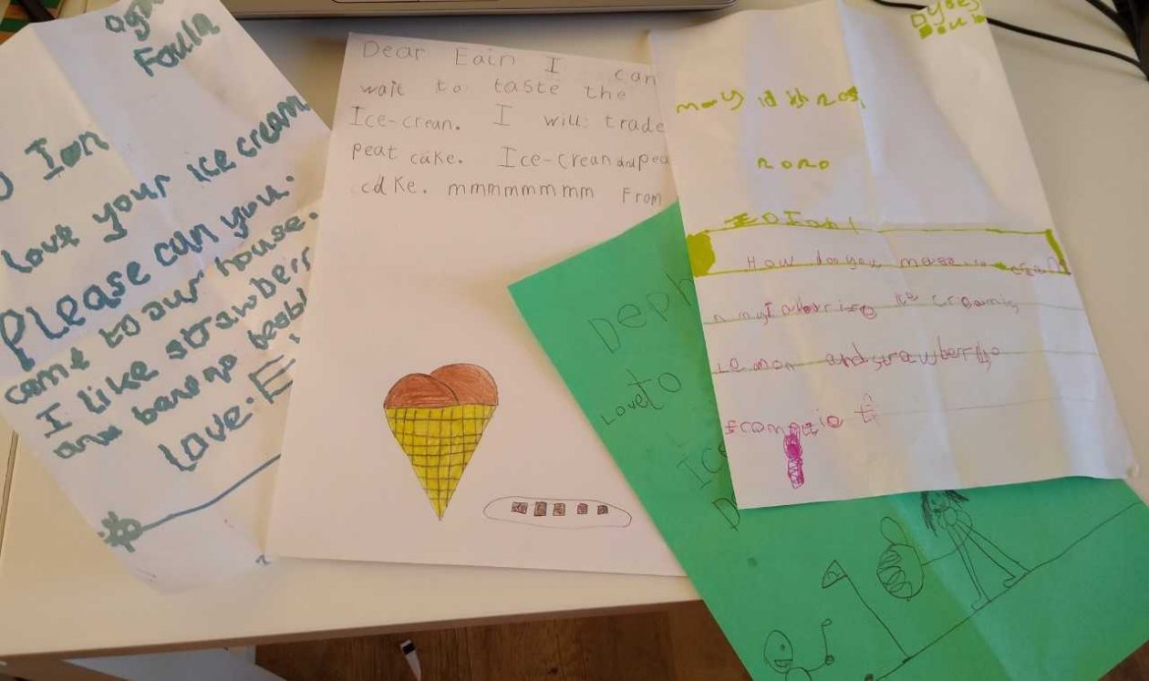 Mr McP has been busy making ice-cream! – Foula Primary School and Nursery