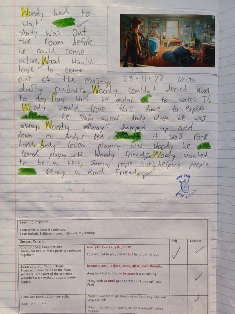 Cypic Writing Examples #CYPIC | Scalloway Primary School Primary 6 Class Blog
