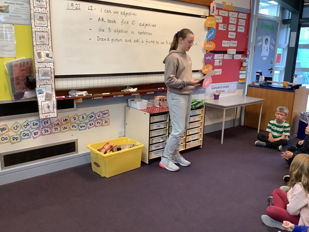 House Captain Speeches Whalsay P6/7 202223