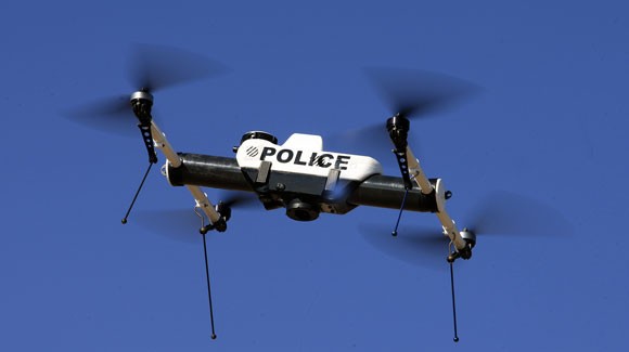 Should we arm the police with drones?