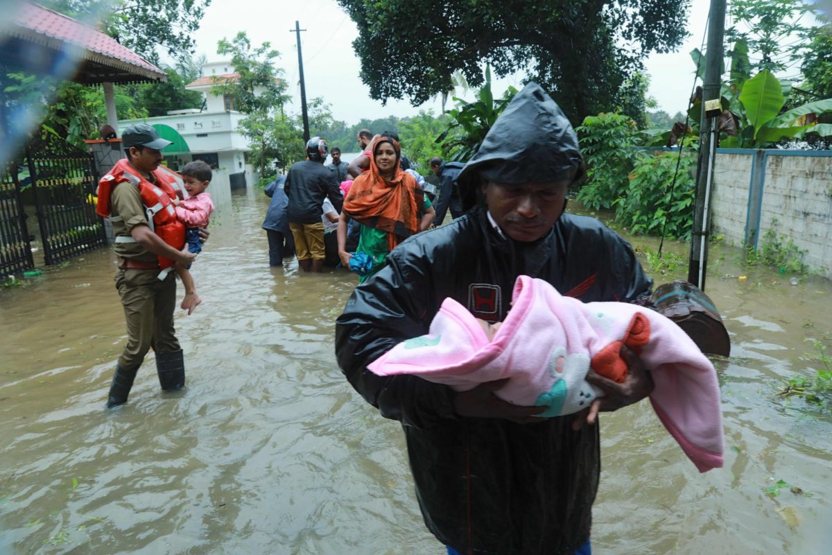 Death And Destruction as Kerala Battles The Floods