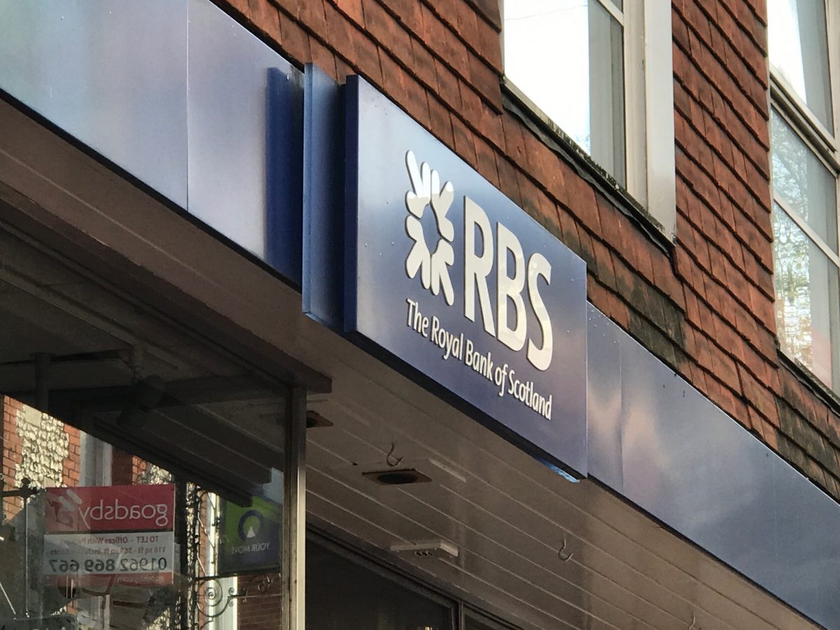 A Further 54 RBS Branches Are Closing