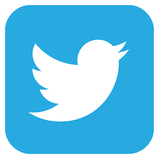 Twitter logo and link to school twitter account