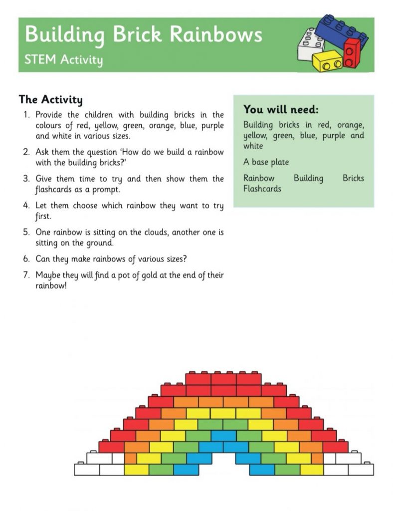 Stay Safe Rainbow STEM Challenge