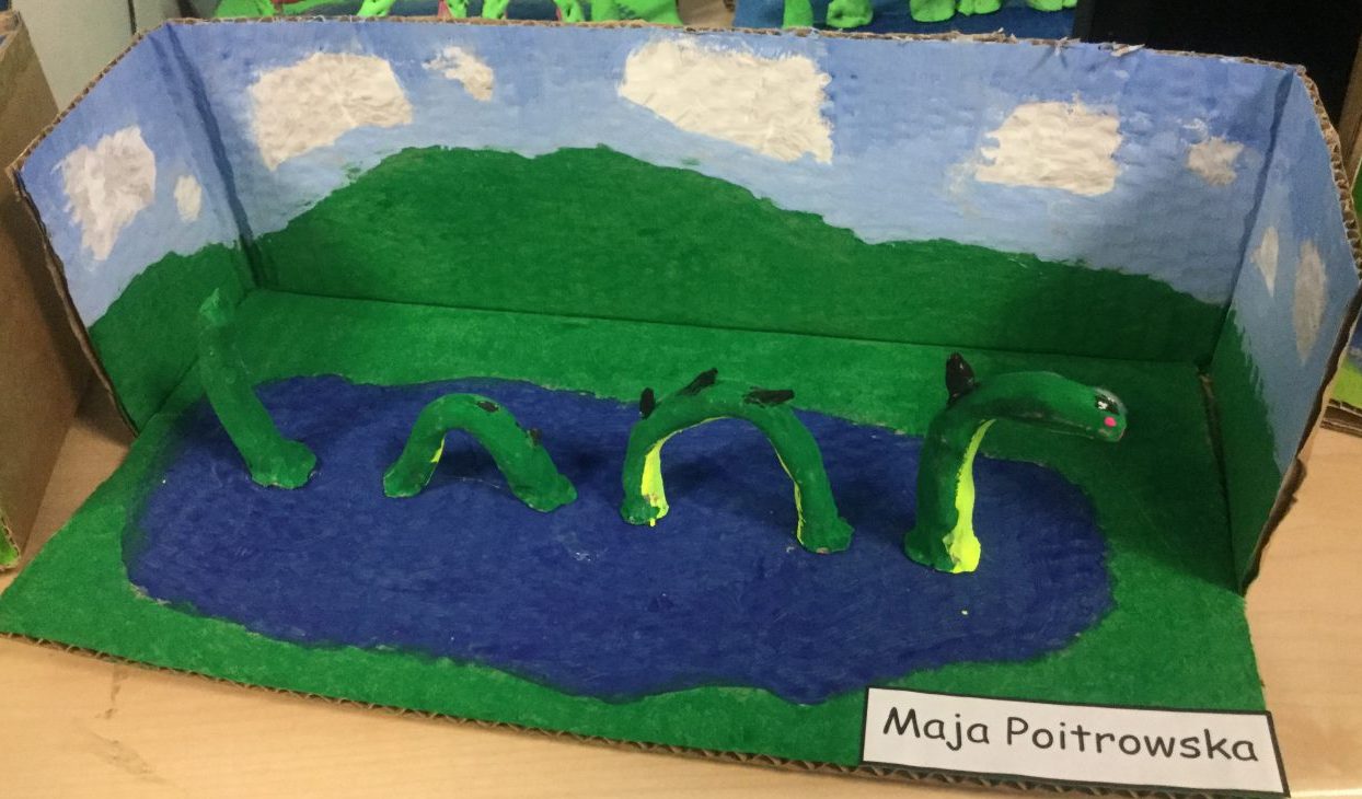 P5 Have Completed Their Clay Loch Ness Monsters St Joseph s PS Whitburn P5 Have Completed Their Clay Loch Ness Monsters St Joseph s PS Whitburn
