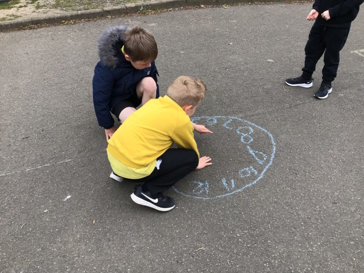 Outdoor classroom day in P2 East Calder Primary School Blog