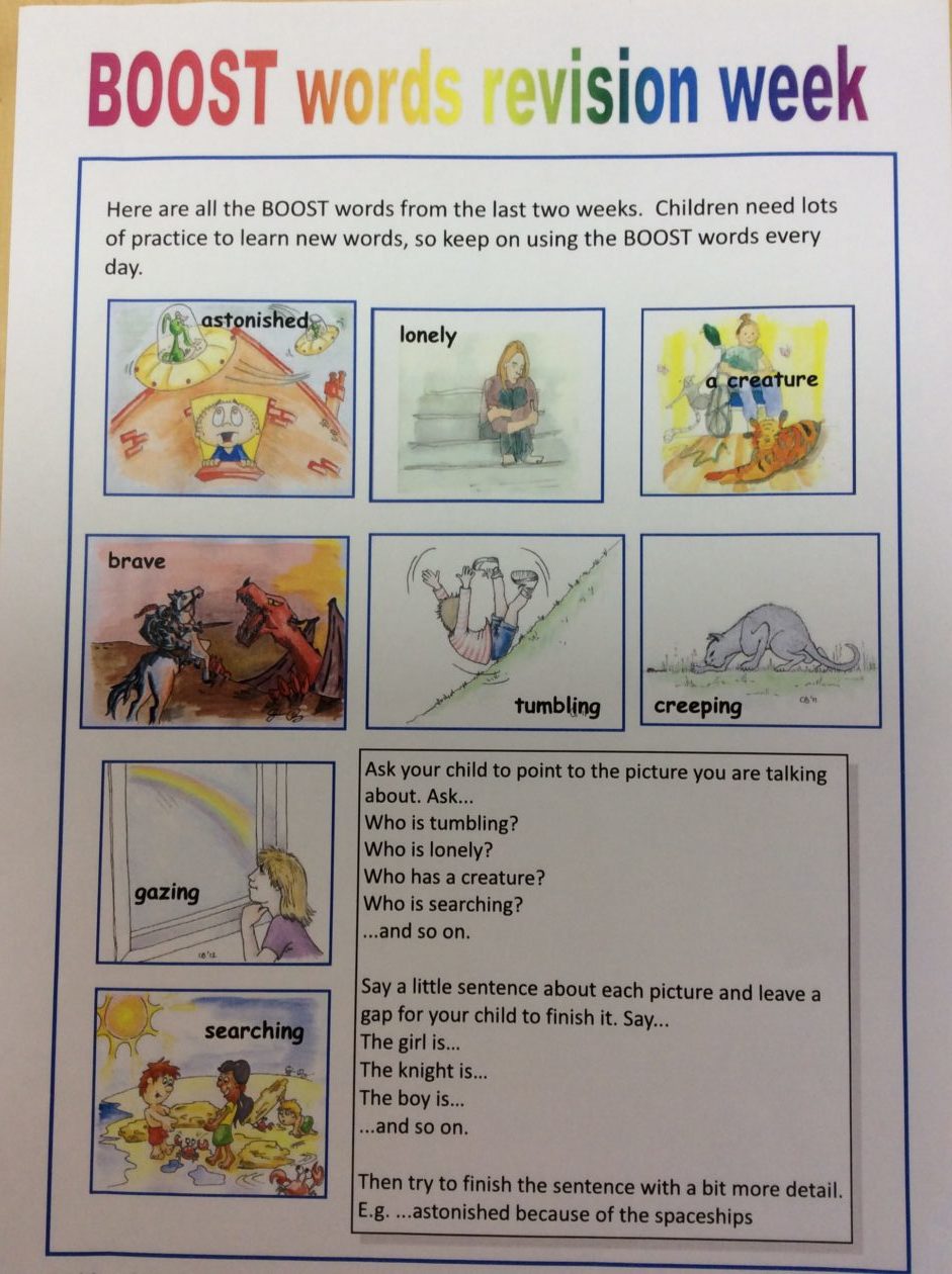 Word Boost Revision Books 1 2 Wee Deans